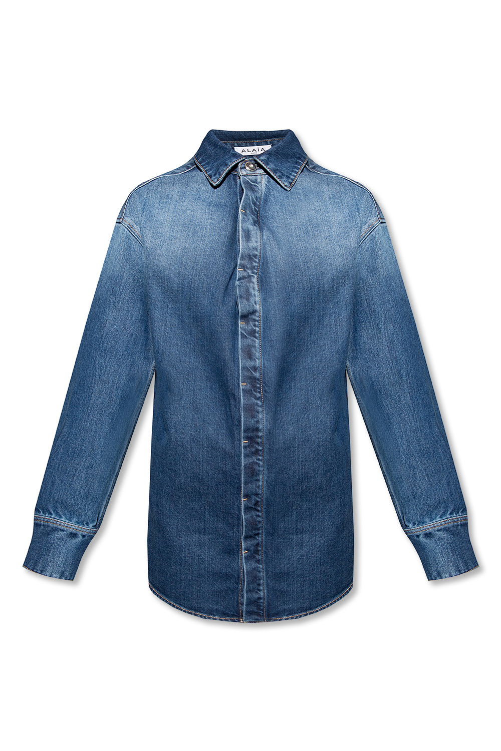 Alaïa Denim shirt | Women's Clothing | Vitkac